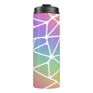 Prismensynapse Netz - Regenbogennetz : Thermosbecher