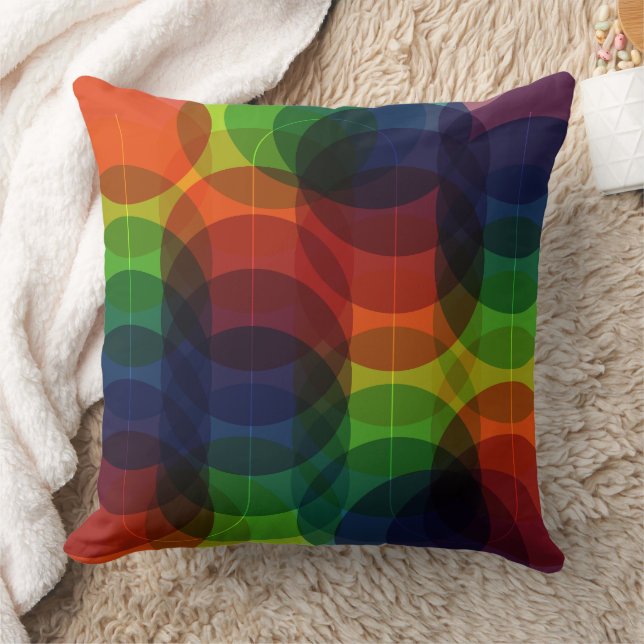 Prismenweg Gelber Kissen (Decke)