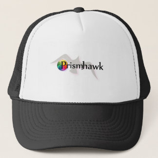 Prismhawk Logo-schwarzer Hut Truckerkappe