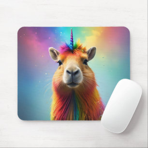 Prismhorn: Der Regenbogen Capybaraicorn Mousepad