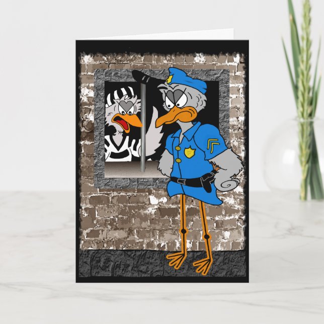 Prison Card: Be good. Karte (Vorderseite)