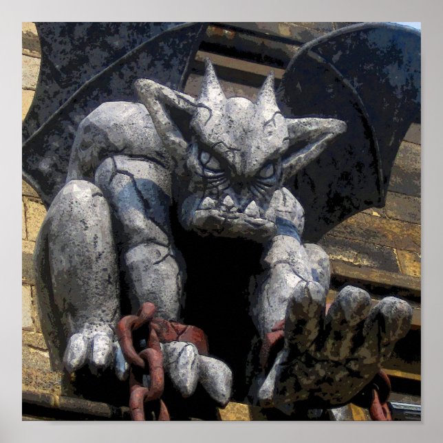 Prison Gargoyle CB Poster (Vorne)