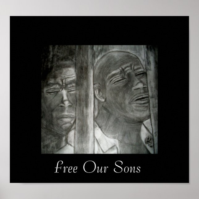 PRISON, GRATIS FÜR UNSERE SONS-Plakate Poster (Vorne)