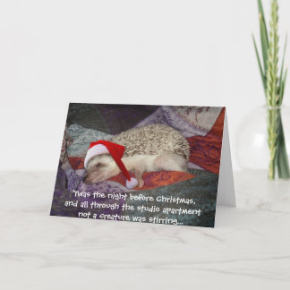 prissy_santa, 'Das war die Nacht vor Weihnachten,. Feiertagskarte