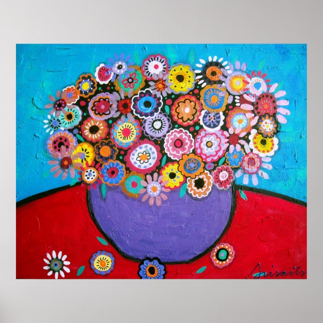 PRISTINE BLUME POSTER (Vorne)