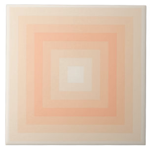 Pristine Fuzzy Peach Squares Keramik Tile Fliese