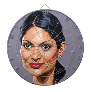 Priti Patel 1 Dartscheibe