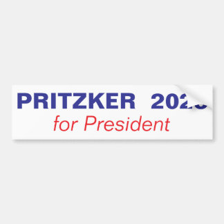 Pritzker 2028 für den Präsidenten Autoaufkleber