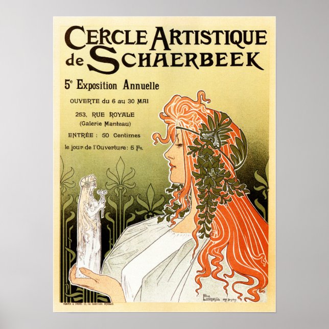 PRIVAT LIVEMONT Certistique de Schaerbeek Poster (Vorne)