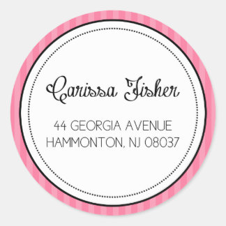 privat runder aufkleber