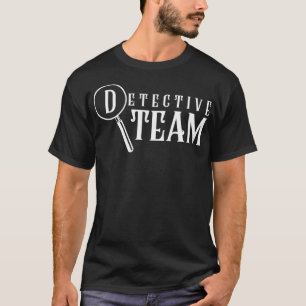 Privatdetektiv-Team-Ermittler-Spion-Beobachtung T-Shirt