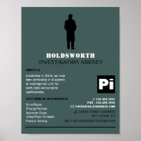 Private Augenlogos, Privatdetektiv