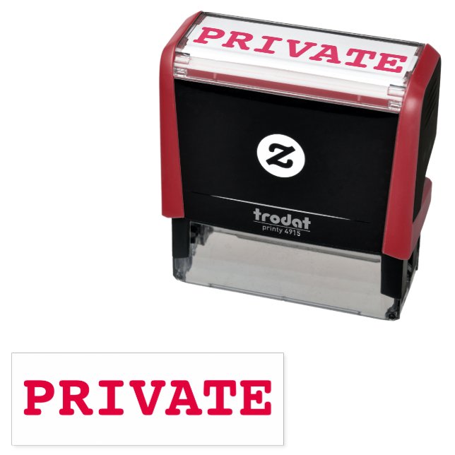 Private Briefmarke Permastempel (Beispiel)