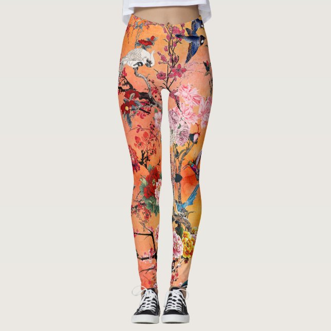 Private Chinese Garden (II) Leggings (Vorderseite)