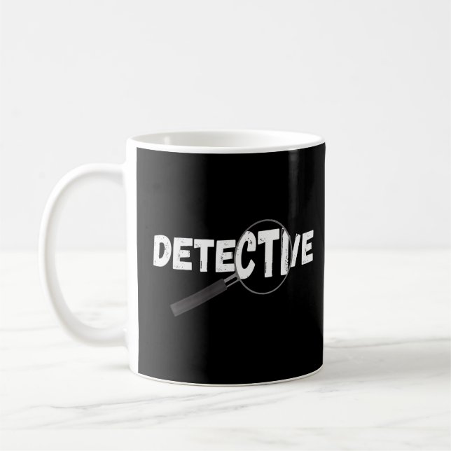 Private Detektor Spy Spy Agent Detector Kaffeetasse (Links)