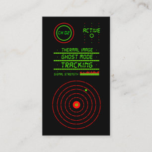 Private Ermittlungsdienst Detektei LED Visitenkarte