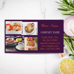 Private Koch Catering Visitenkarte