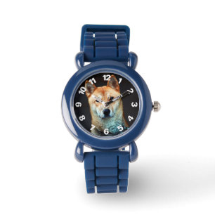 Private Kreationen Koreanische Jindo-Welpenüberwa Armbanduhr