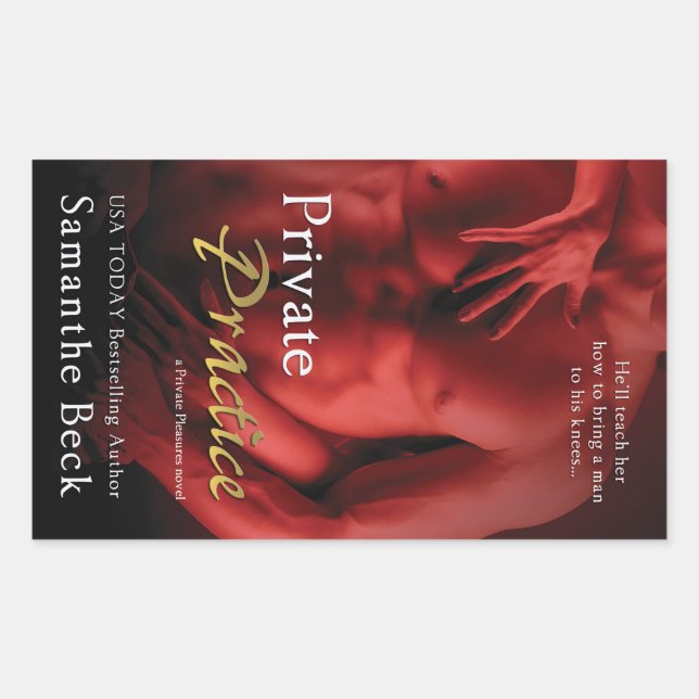 Private Praxis von Samanthe Beck Rechteckiger Aufkleber (Vorderseite)