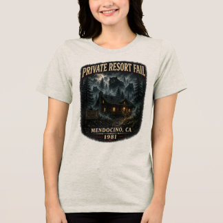 Private Resort Damen Bella+Canvas Tri-Blend Shirt