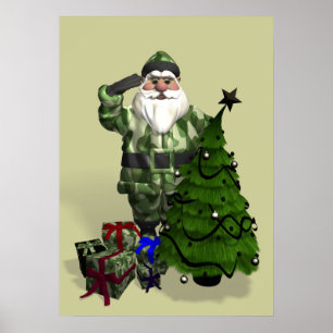 Private Santa Claus Poster