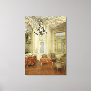 Privater Raum des Dauphines Marie-Josephe Leinwanddruck