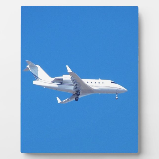 Privatjet. Fotoplatte (Vorderseite)