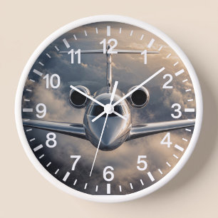 Privatjet für Führungskräfte Uhr