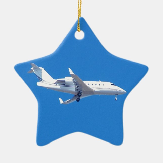 Privatjet. Keramikornament (Vorne)