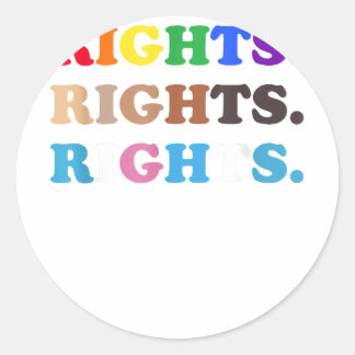 Privilegien LGBT LGBT Gay Transgender Pride Copy Runder Aufkleber