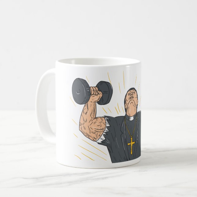 Privilegierte Gewichtszunahme Kaffeetasse (Vorderseite Links)