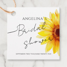 Privilégiez les étiquettes pour une douche nuptial