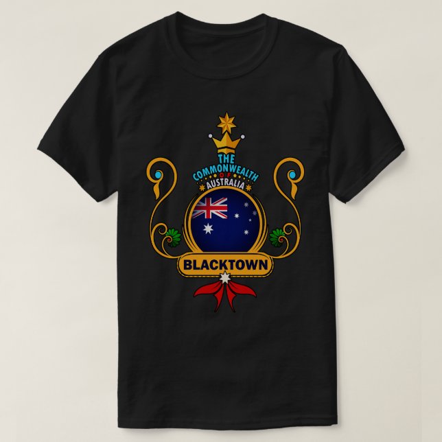 Prix de Golden australische Flagge Souven T-Shirt (Design vorne)