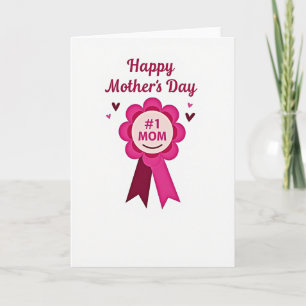 Prix de la meilleure maman - Carte florale
