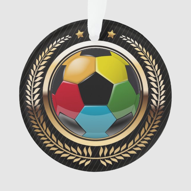 Prix du soccer, cadeau, ornement (devant)