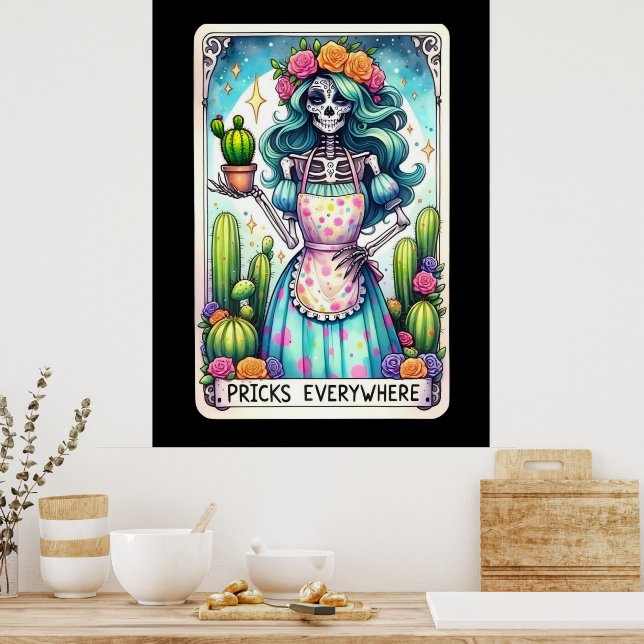 Prix Everywhere Tarot Card Poster (Küche)