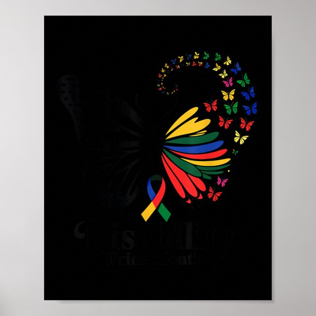 Prix Monat Invalidität Flag _2 Poster (Vorne)