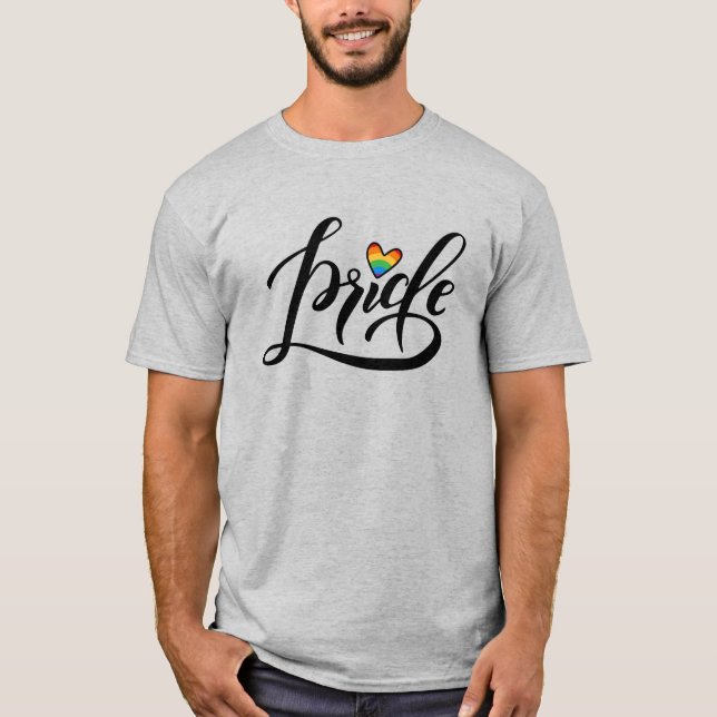 Prix Script Herz T-Shirt (Vorderseite)