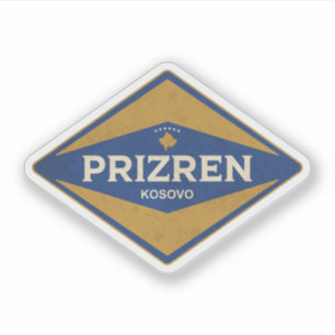 Prizren Kosovo Vintag Aufkleber