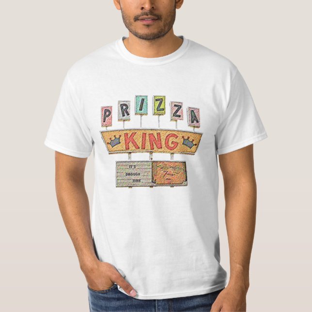 Prizza König It ist Drough Zeit-Dr. Steve Brule T-Shirt (Vorderseite)
