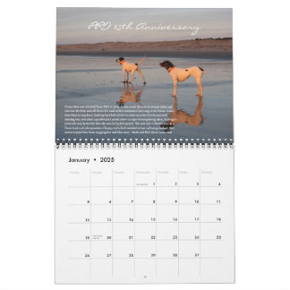 PRO 2025 Calendrier du 25e anniversaire