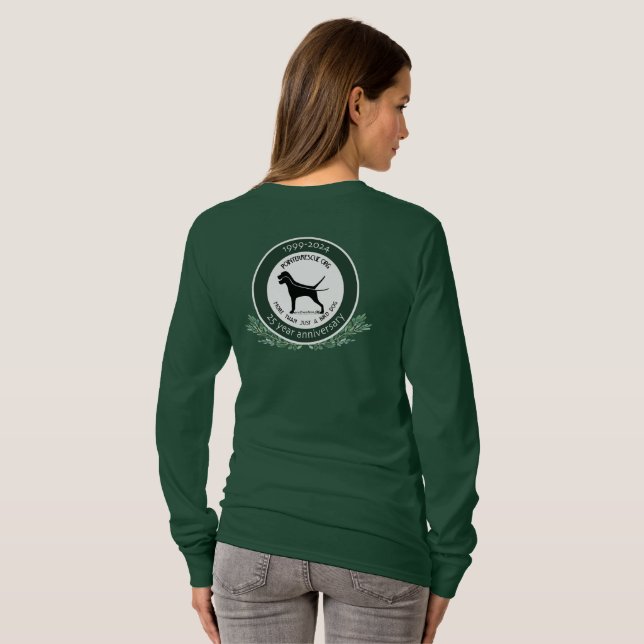 PRO 25-jähriges Jubiläum T - Shirt für Frauen (Schwarz voll)