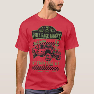 Pro 4 Lkw-Rennen Vollgeschwindigkeit T-Shirt