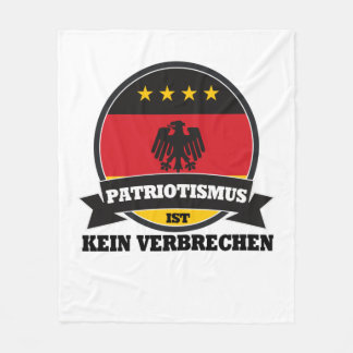 Pro AFD Deutschland | Spruch Alternative T - Shirt Fleecedecke