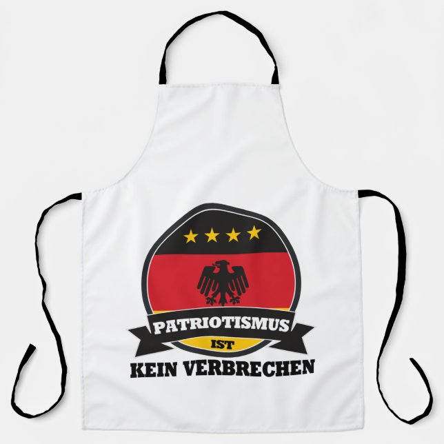 Pro AFD Deutschland | Spruch Alternative T - Shirt Schürze (Vorderseite)