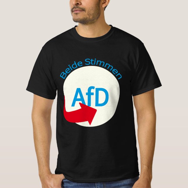 Pro AFD Deutschland | T-shirt alternatif de l'épin (Devant)