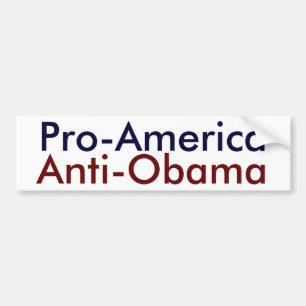 Pro-Amerika, Anti-Obama Autoaufkleber