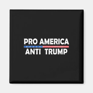 Pro Amerika Anti Trump Amerikanischer Widerstand T Magnet