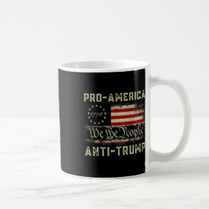 Pro-Amerika Anti-Trump Wir das Volk Anti Trump Kaffeetasse