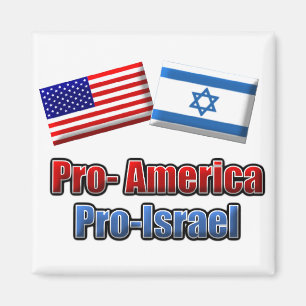 Pro-Amerika/Israel Magnet